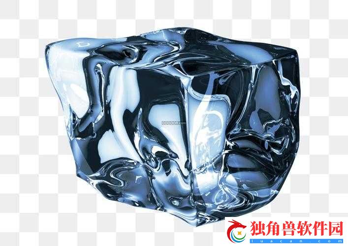 把冰块一颗一颗往里堆