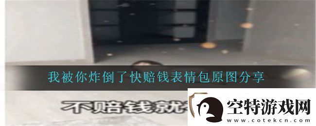 抖音我被你炸倒了快赔钱表情包有哪些