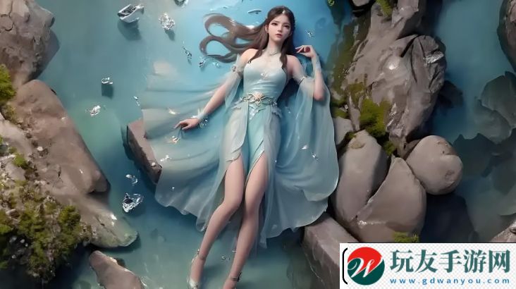 头埋在花丛里