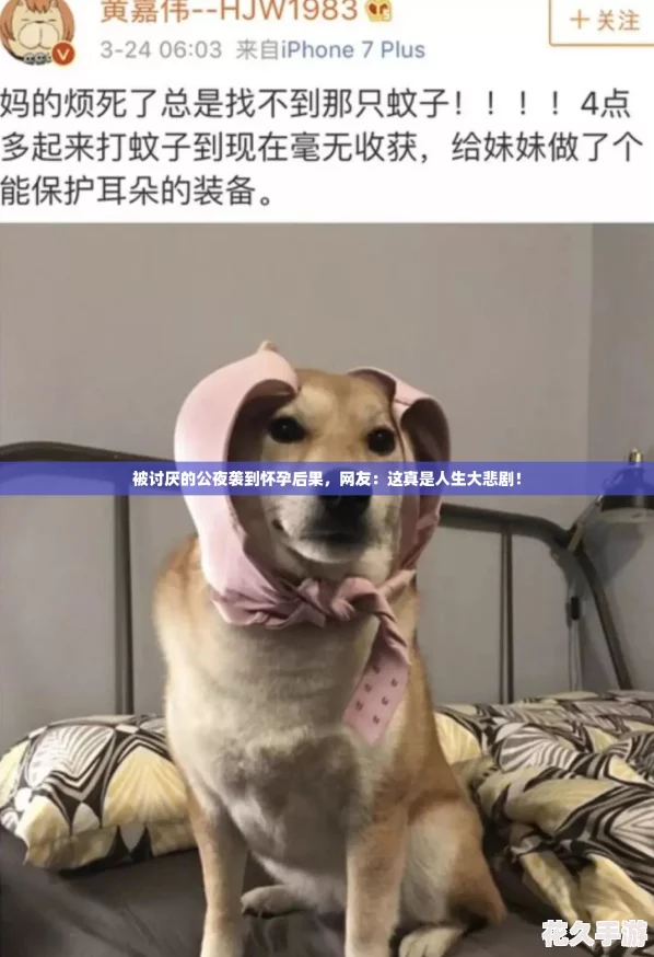 被讨厌的公夜袭到怀孕后果-友：这真是人生大悲剧！