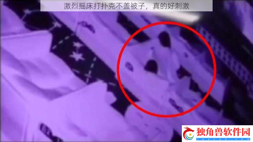 激烈摇床打扑克不盖被子-真的好刺激