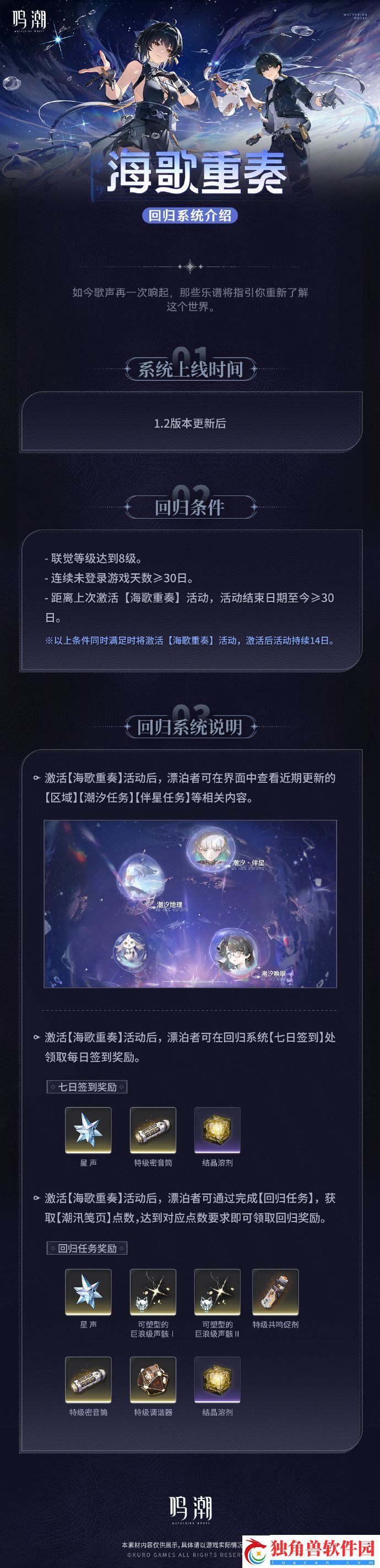 鸣潮海歌重奏活动即将上线