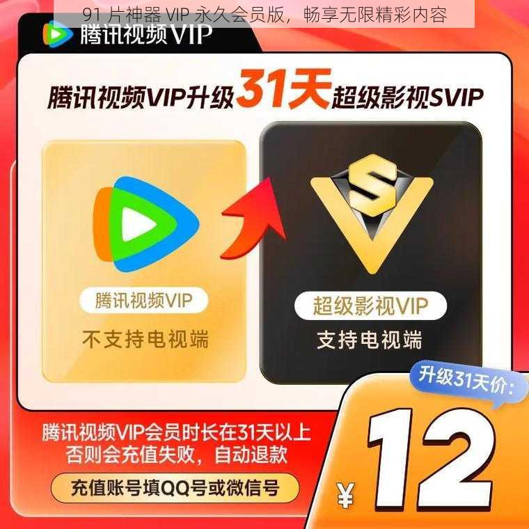 91 片神器 VIP 永久会员版,畅享无限精彩内容