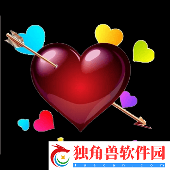 抖音发射爱心图片-抖音射箭情侣头像分享