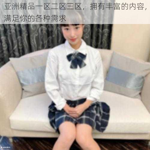 亚洲精品一区二区三区,拥有丰富的内容,满足你的各种需求