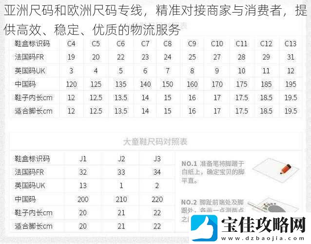 亚洲尺码和欧洲尺码专线精准对接商家与消费者提供高效、稳定、优质的物流服务