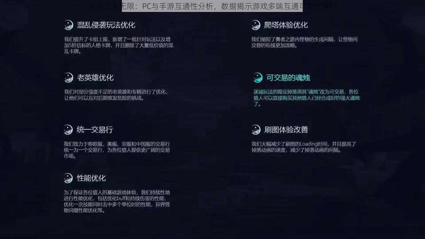 火炬之光无限:PC与手游互通性分析,数据揭示游戏多端互通可能性探讨