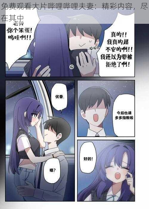 免费观看大片哔哩哔哩夫妻:精彩内容,尽在其中