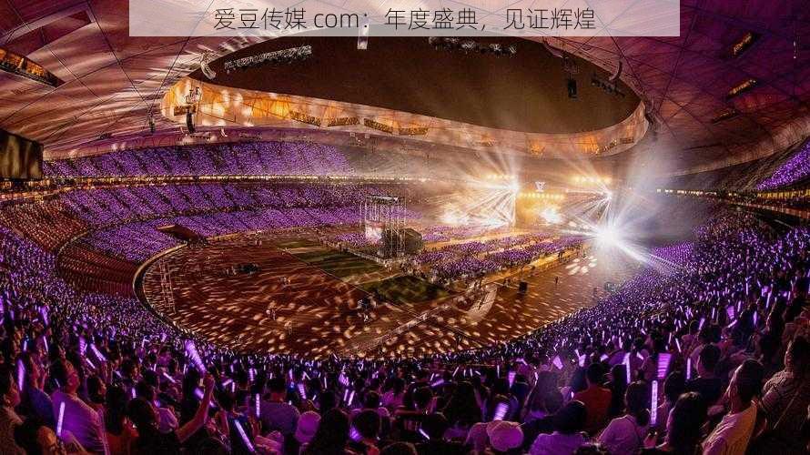 爱豆传媒 com:年度盛典,见证辉煌