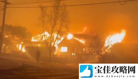 洛杉矶遭遇史上最具破坏性火灾
