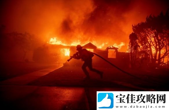 洛杉矶遭遇史上最具破坏性火灾
