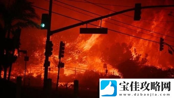 洛杉矶遭遇史上最具破坏性火灾
