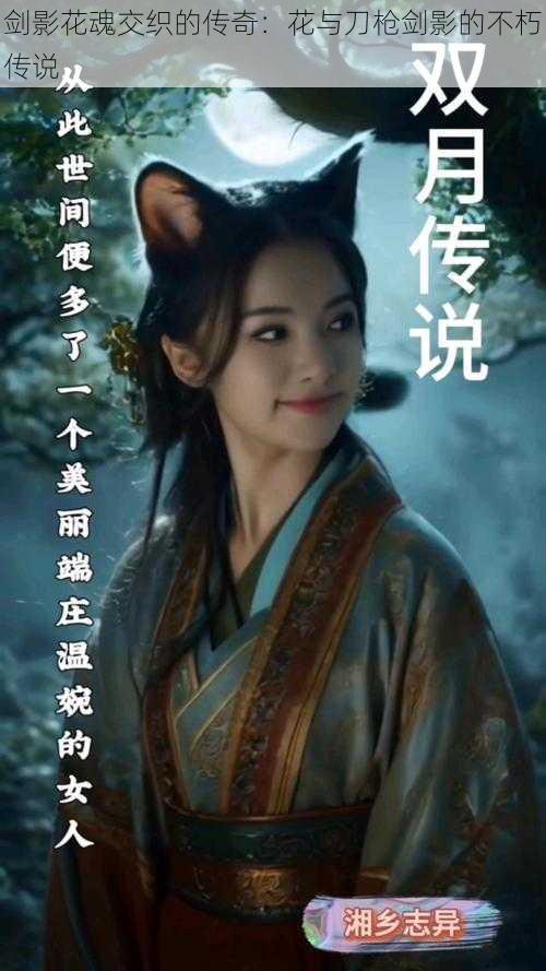 剑影花魂交织的传奇:花与刀枪剑影的不朽传说