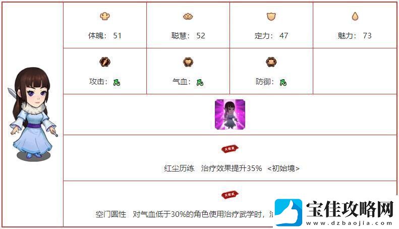 我要当掌门雪青角色图鉴介绍