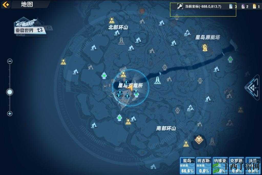 幻塔星岛折跃门位置全揭秘 地图详细分享