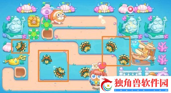 保卫萝卜4嗨钓度假岛第3关怎么过