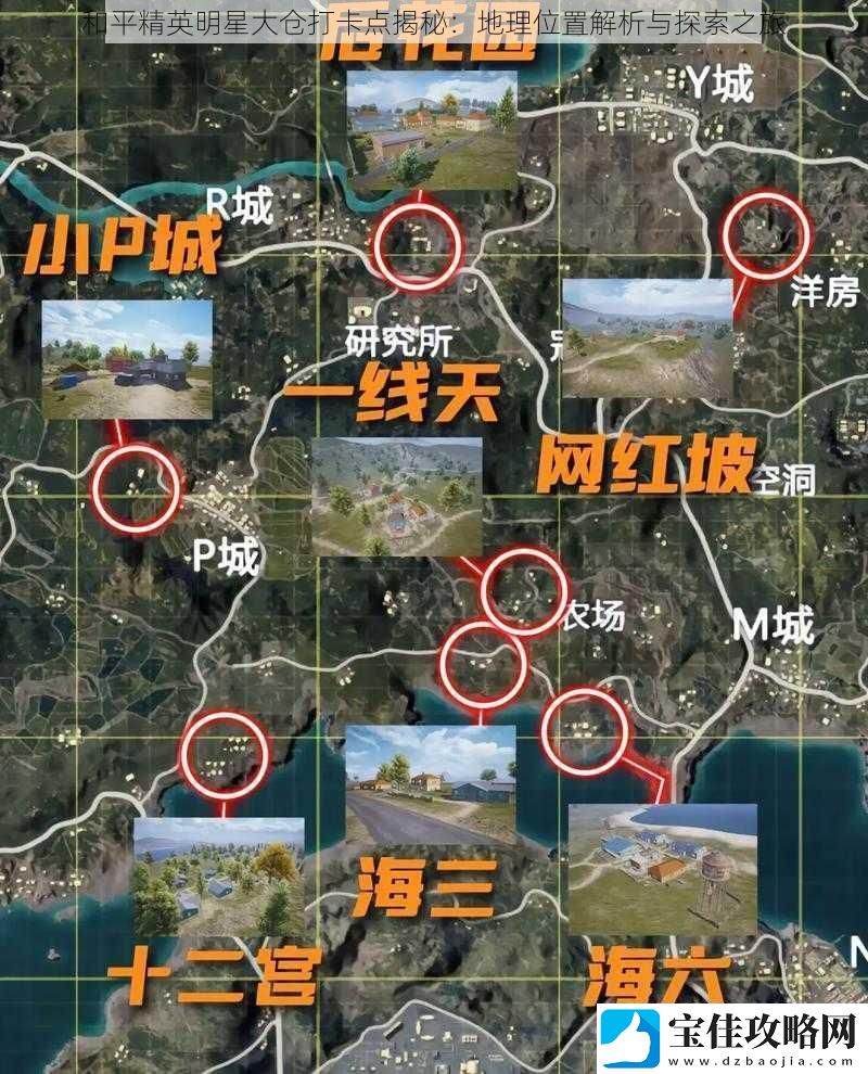 和平精英明星大仓打卡点揭秘