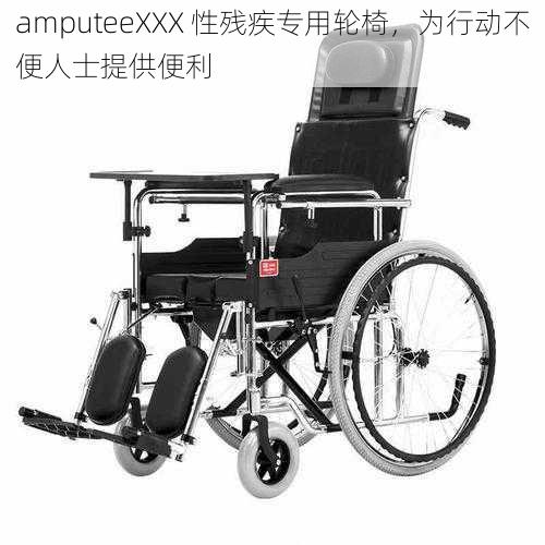 amputeeXXX 性残疾专用轮椅，为行动不便人士提供便利