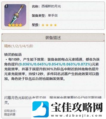 万叶圣遗物推荐指南