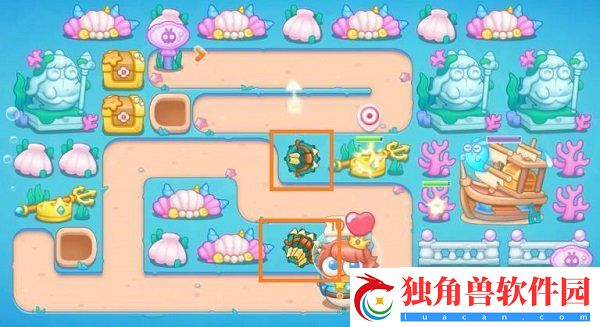 保卫萝卜4嗨钓度假岛第3关怎么过