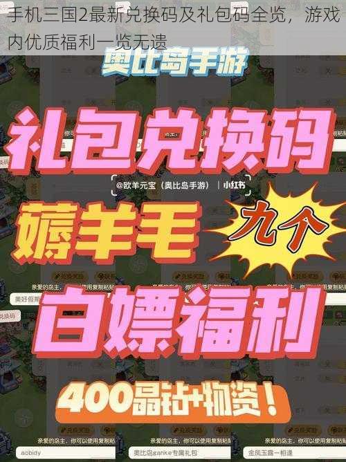 手机三国2最新兑换码及礼包码全览,游戏内优质福利一览无遗