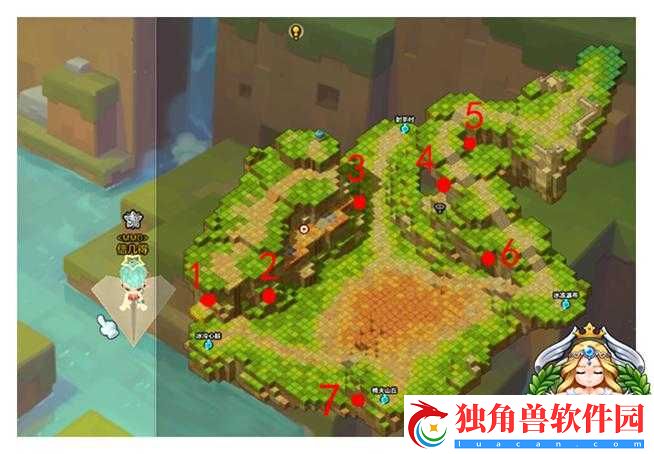 冒险岛2五彩森林金箱子位置-五彩森林黄金宝箱分布攻略