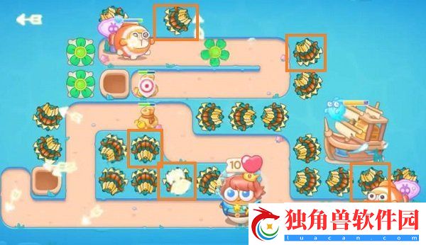 保卫萝卜4嗨钓度假岛第3关怎么过