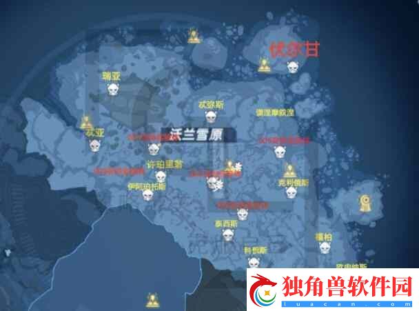 幻塔全图成就怪位置分享位置介绍全览