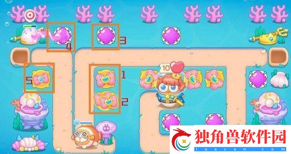 保卫萝卜4嗨钓度假岛第4关怎么过