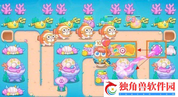 保卫萝卜4嗨钓度假岛第4关怎么过