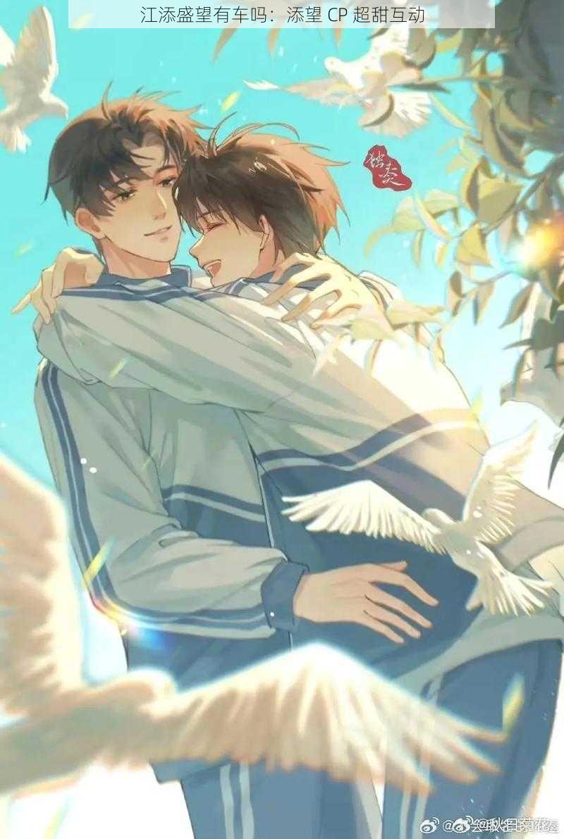 江添盛望有车吗:添望 CP 超甜互动