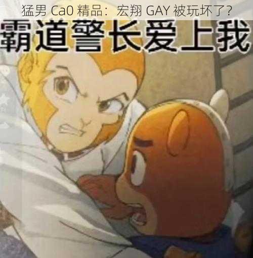 猛男 Ca0 精品：宏翔 GAY 被玩坏了？