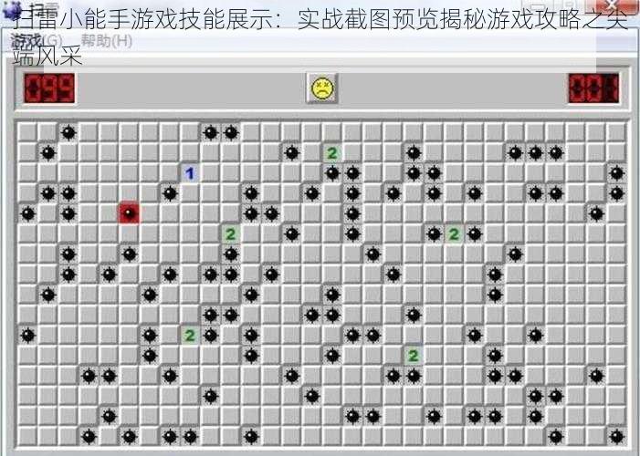 扫雷小能手游戏技能展示:实战截图预览揭秘游戏攻略之尖端风采