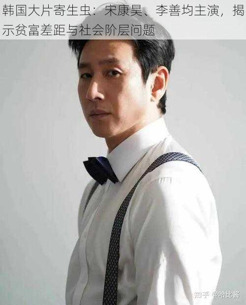 韩国大片寄生虫：宋康昊、李善均主演，揭示贫富差距与社会阶层问题