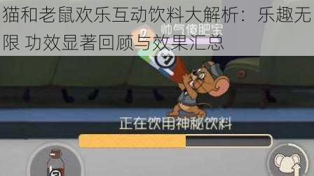 猫和老鼠欢乐互动饮料大解析:乐趣无限 功效显著回顾与效果汇总