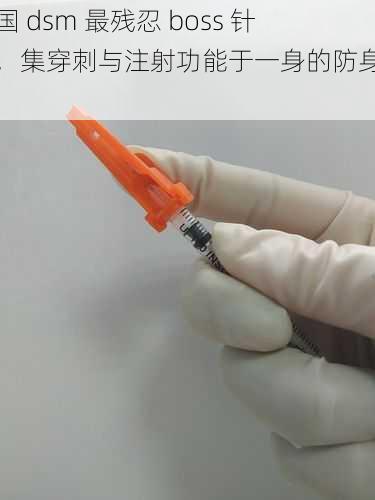 德国 dsm 最残忍 boss 针刺，集穿刺与注射功能于一身的防身神器