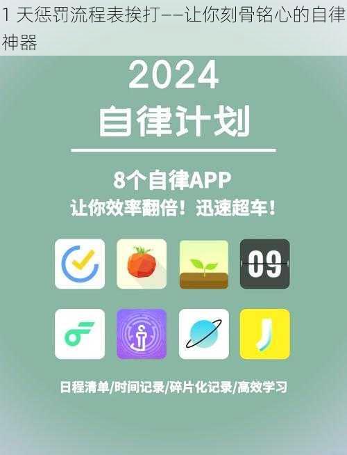 1 天惩罚流程表挨打——让你刻骨铭心的自律神器