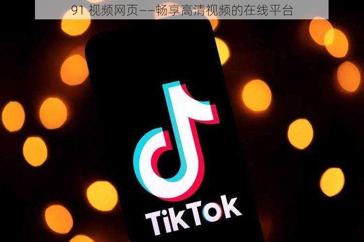 91 视频网页——畅享高清视频的在线平台
