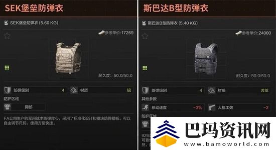 暗区突围四级甲选哪个-四级甲的选择推荐