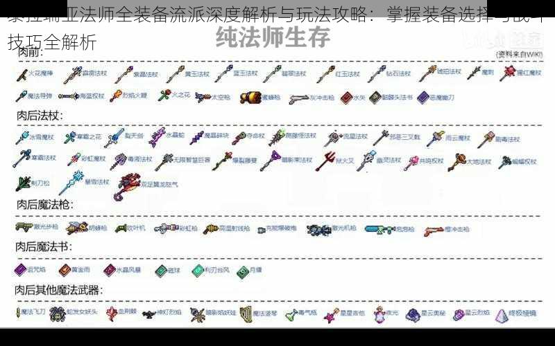 泰拉瑞亚法师全装备流派深度解析与玩法攻略:掌握装备选择与战斗技巧全解析