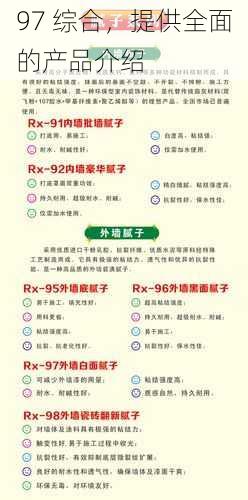 97 综合，提供全面的产品介绍