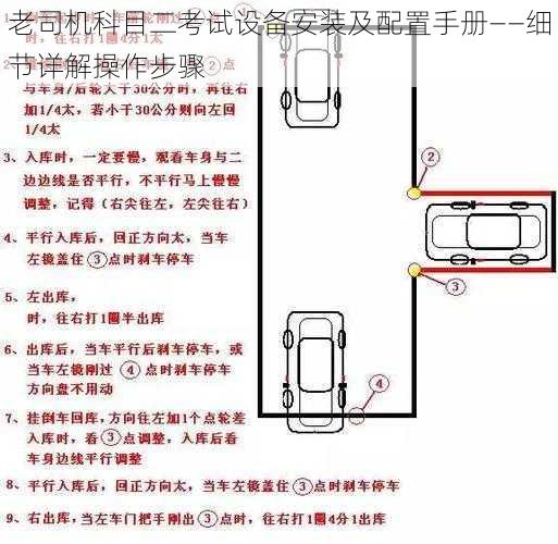 老司机科目二考试设备安装及配置手册——细节详解操作步骤