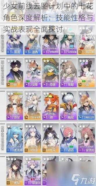 少女前线云图计划中的七花角色深度解析：技能性格与实战表现全面探讨