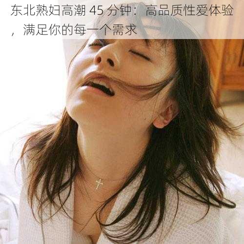 东北**高潮 45 分钟:高品质**体验,满足你的每一个需求