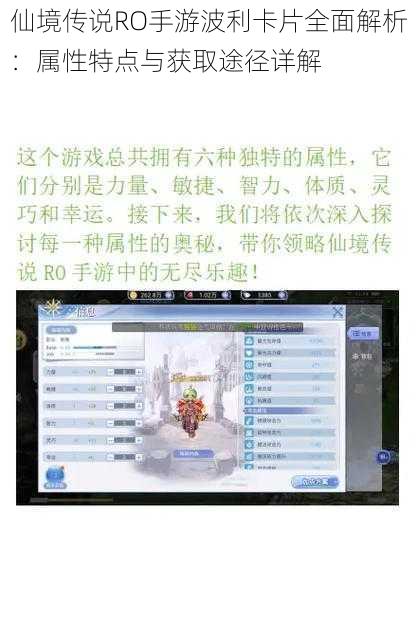 仙境传说RO手游波利卡片全面解析：属性特点与获取途径详解