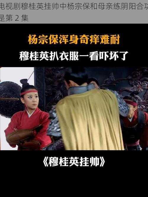 电视剧穆桂英挂帅中杨宗保和母亲练阴阳合功是第 2 集