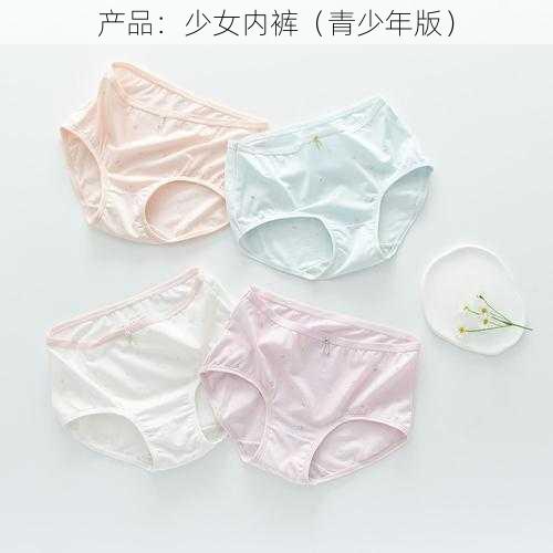 产品:少女内裤(青少年版)