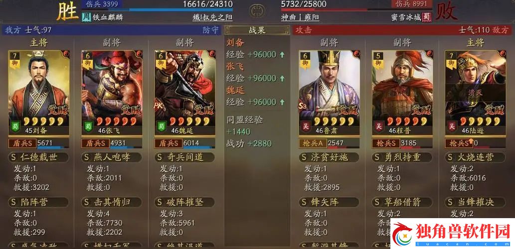 三国志战略版法张飞如何降低兵损