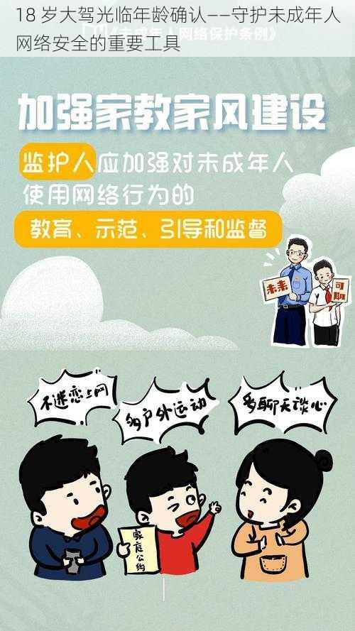18 岁大驾光临年龄确认——守护未成年人网络安全的重要工具