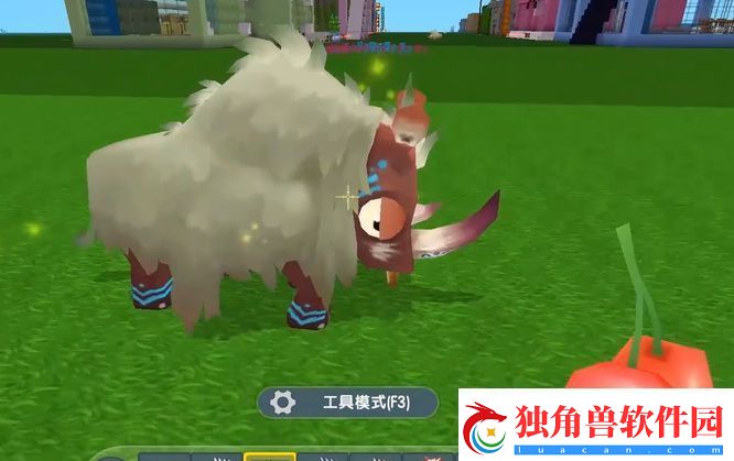 迷你世界牛耕地方法
